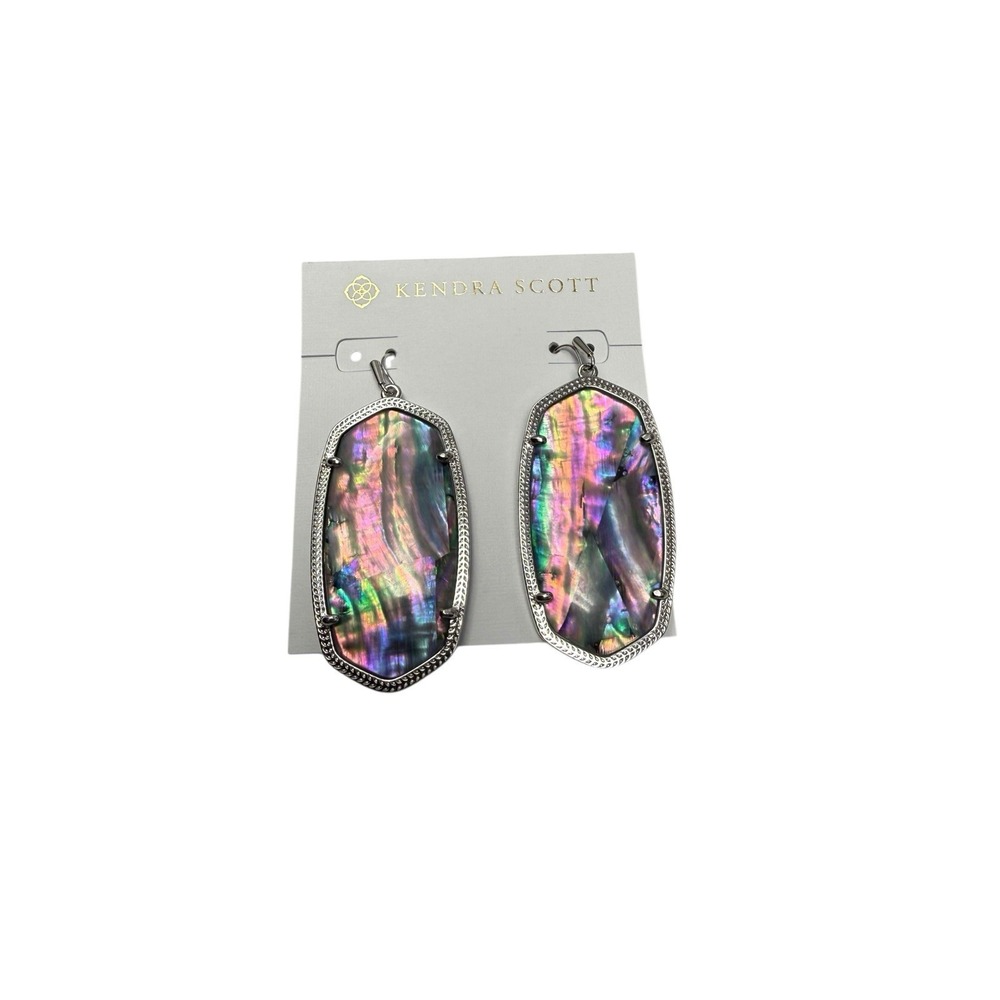 Kendra Scott‎ Danielle Silver Silver Lilac Abalone One Size 9608802139